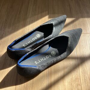 Rothy's Women's Black Point Flats